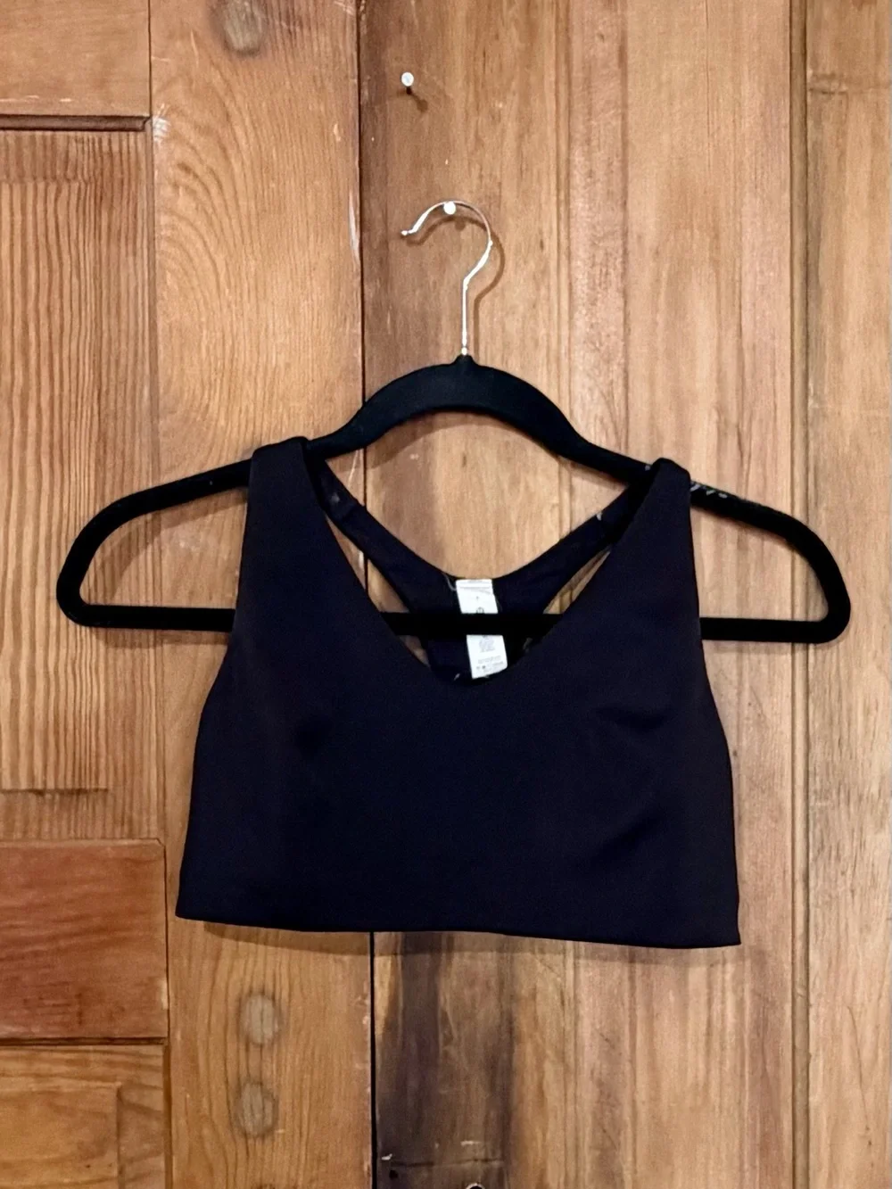 Lululemon – In Alignment Racerback Bra Light Support B/C Cups – Black – Sz. 8